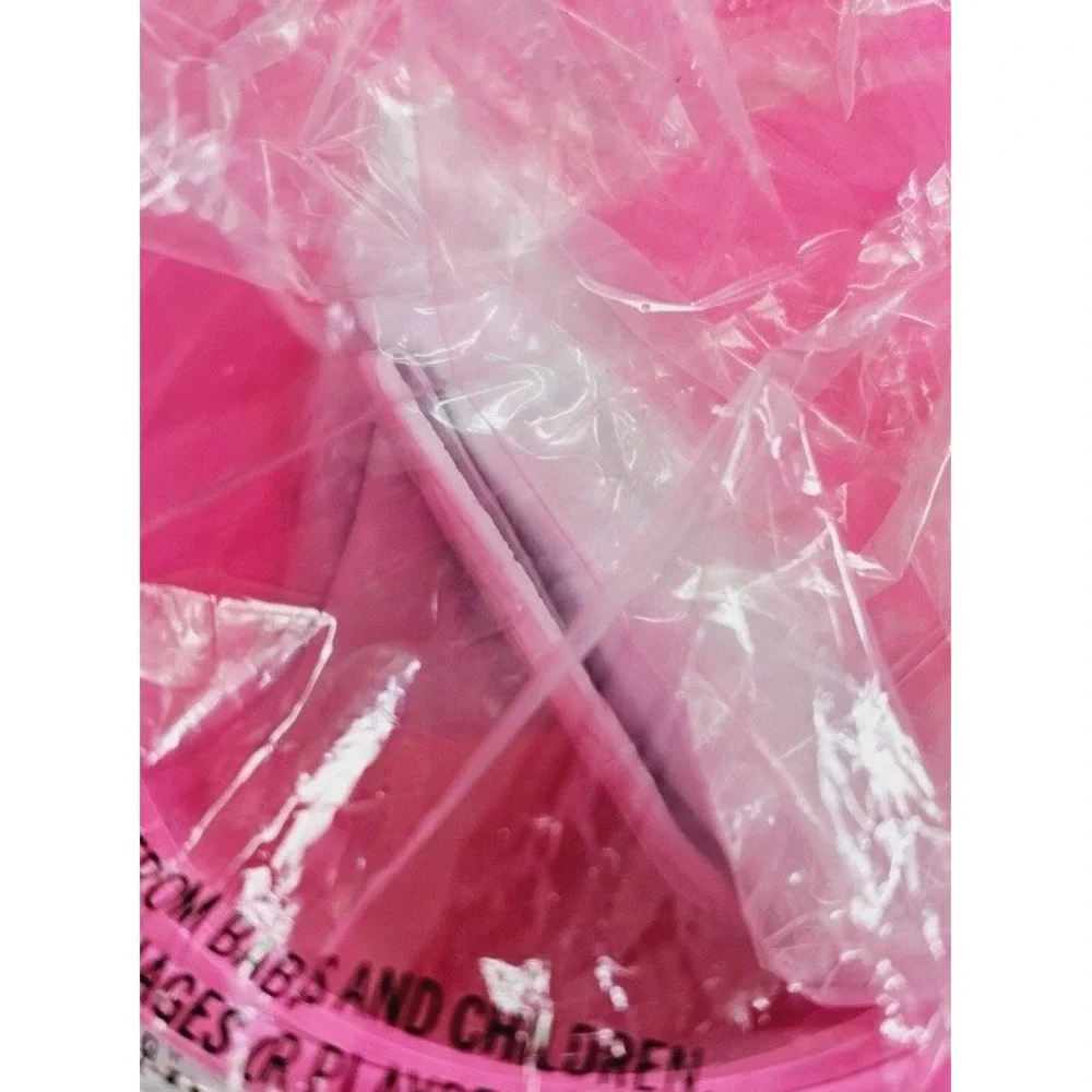 Victoria's Secret PINK Pizza Pool Float Drink Holder & Pink 8 oz‎ Drink Cup New